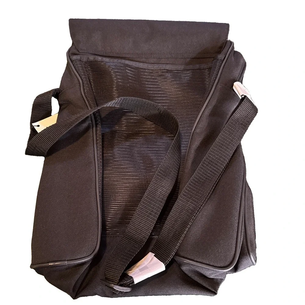 Vtg Y2K DIOR Higher  Homme Parfum Black Shoulder UNISEX Messenger Laptop Bag